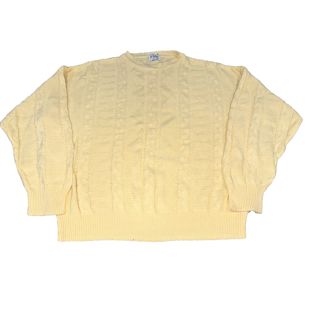 La Gioconda Vintage Made in Italy Cable Sweater No Size Tag (See Measurements)